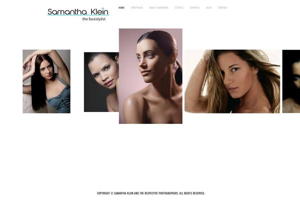 Core theme site design template sample