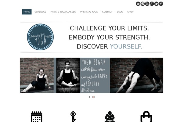 Fruitful theme site design template sample
