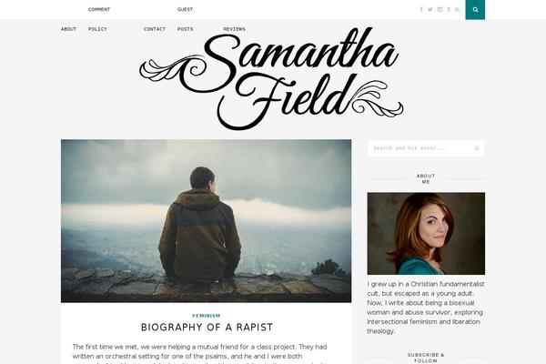 Florence theme site design template sample