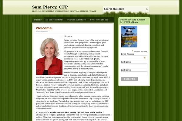 samanthapiercy.com site used Springloaded