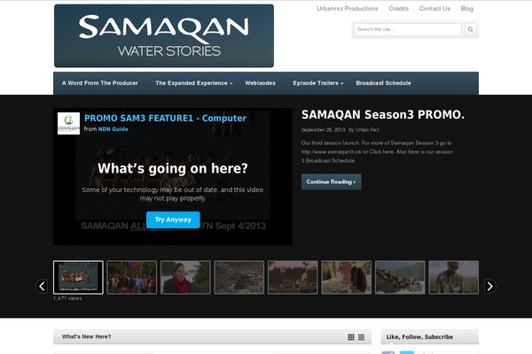 VideoPlus theme site design template sample