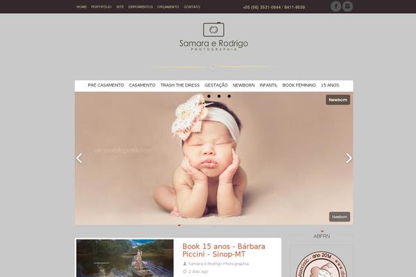 Tripod theme site design template sample