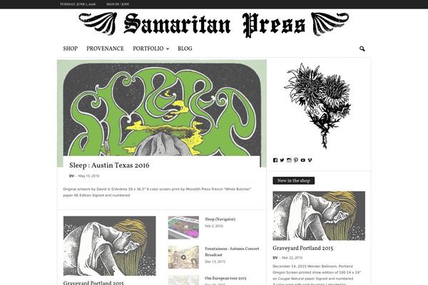 NewsMag theme site design template sample