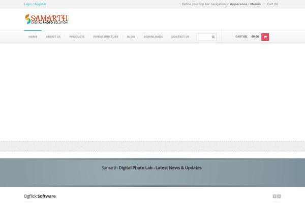 Webmarket theme site design template sample