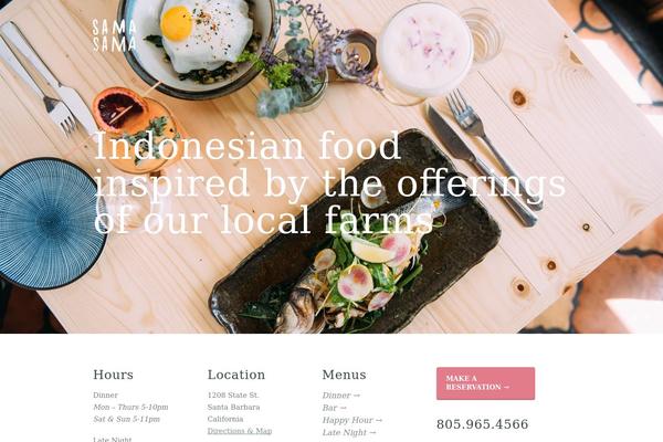 Hayden theme site design template sample