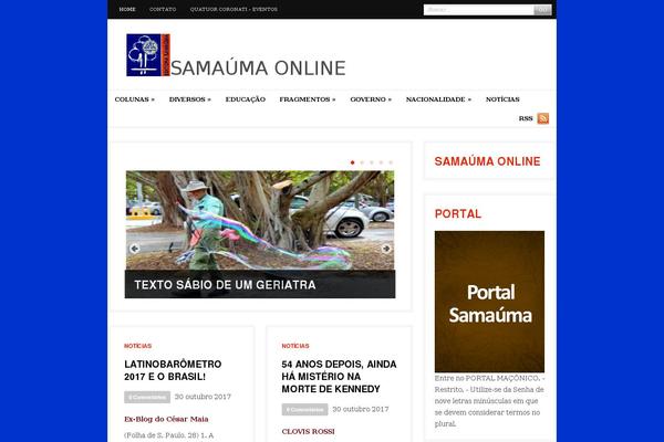 Daily Edition theme site design template sample