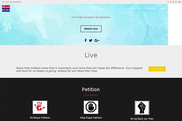 onetone theme site design template sample