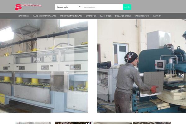 Cena theme site design template sample