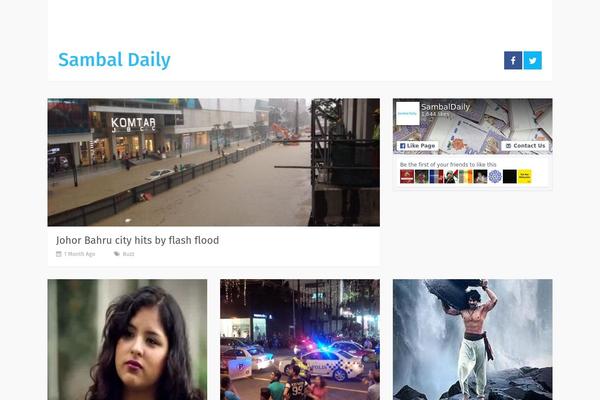 SociallyViral theme site design template sample