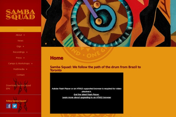 Site using Fullwidth-audio-player plugin