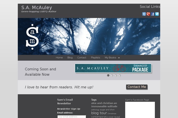 Blogbox theme site design template sample