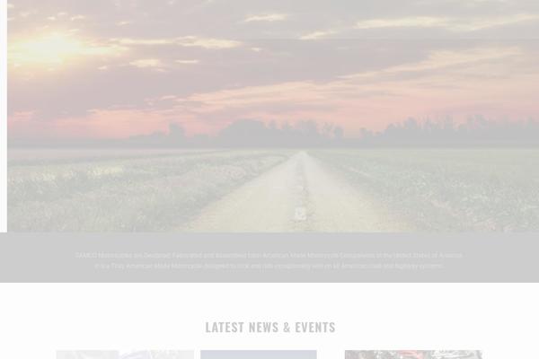Motoblog-child theme site design template sample