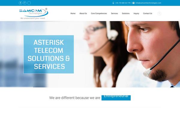 Fortis7 theme site design template sample