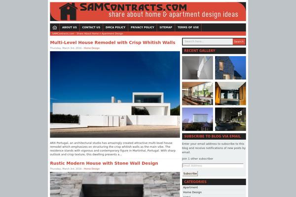 HomeCar theme site design template sample