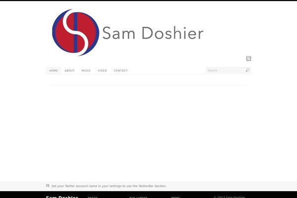 Platform theme site design template sample