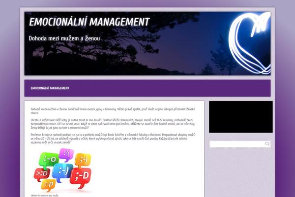 Purple Modena theme site design template sample