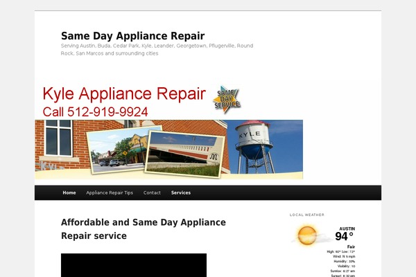 Site using Cimy Header Image Rotator plugin