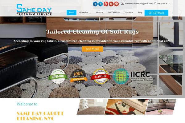 Res theme site design template sample
