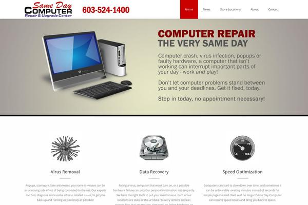 Advertica Lite theme site design template sample