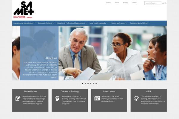 Responsive theme site design template sample