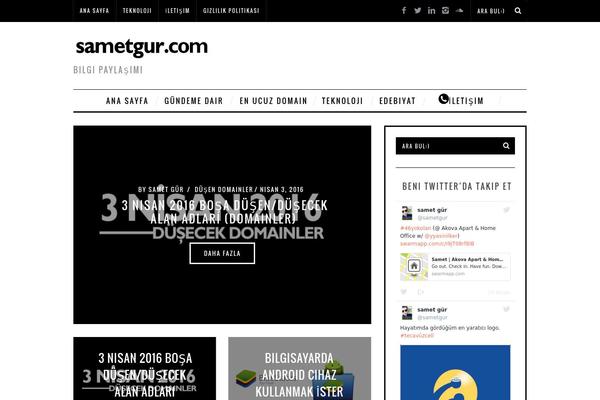 EccePure theme site design template sample