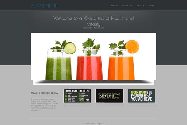 Simplify theme site design template sample