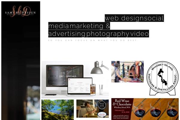 Dfd-ronneby theme site design template sample