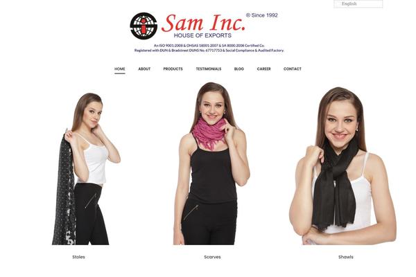 Sober theme site design template sample