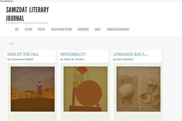 Shaken Grid Lite theme site design template sample