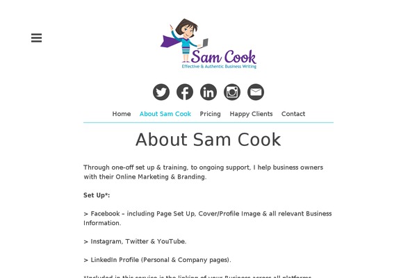 Decode theme site design template sample