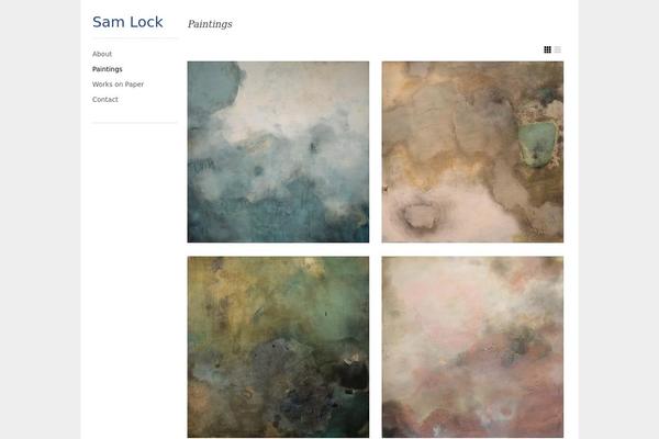 Gridspace theme site design template sample