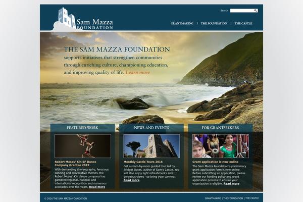Smf theme site design template sample