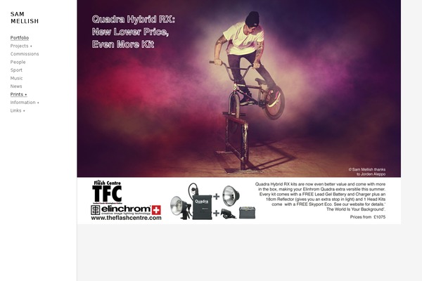 Skylab theme site design template sample