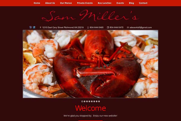 sammillers.com site used Crema