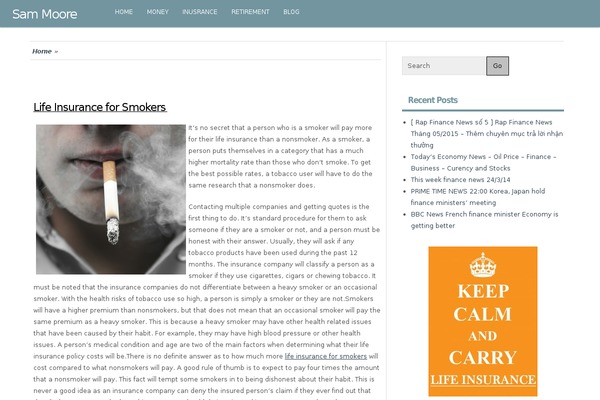 ReFresh theme site design template sample
