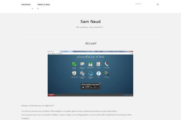 Activello theme site design template sample