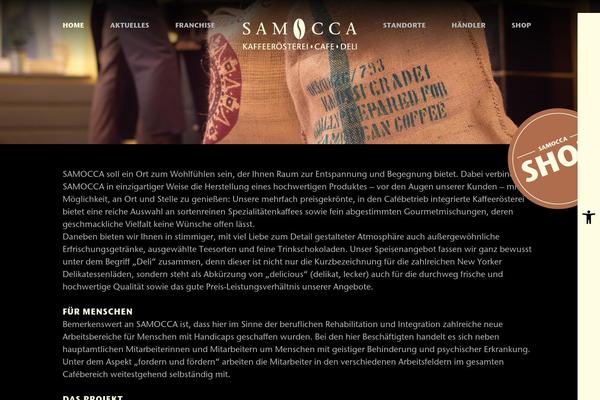 Stockholm theme site design template sample