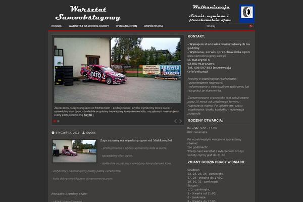 RealM theme site design template sample