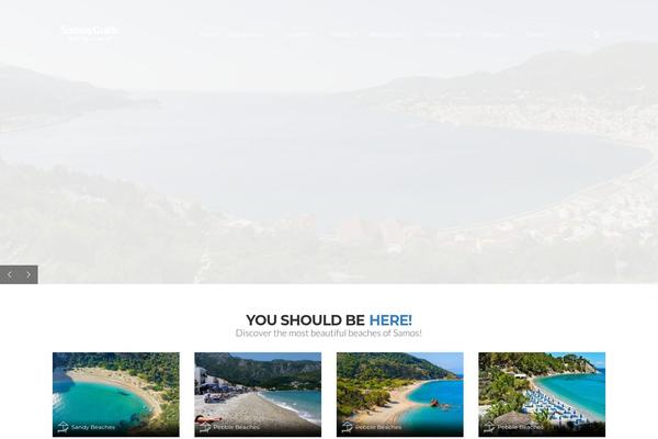 CityTours theme site design template sample