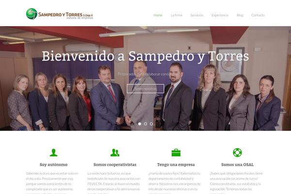 Nestor theme site design template sample