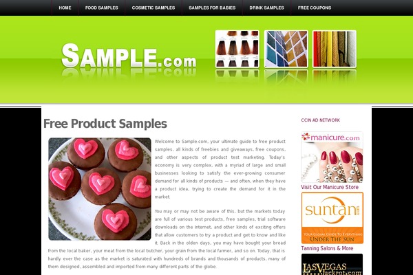 Inc theme site design template sample