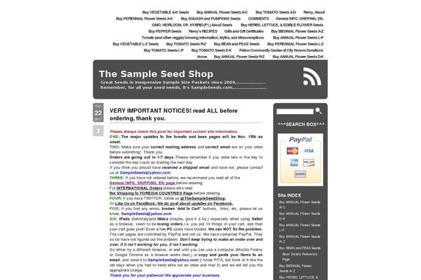 Aeros theme site design template sample