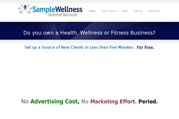 Sterling theme site design template sample
