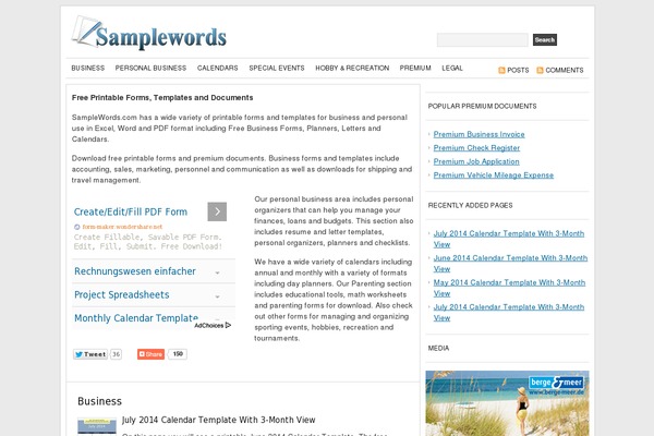 Site using Breeze plugin