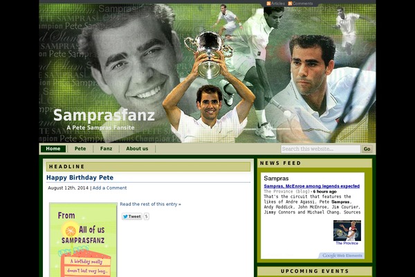 Site using Fetch Tweets plugin