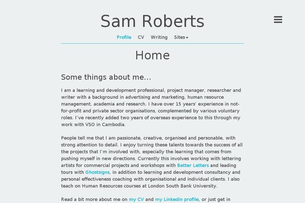Decode theme site design template sample