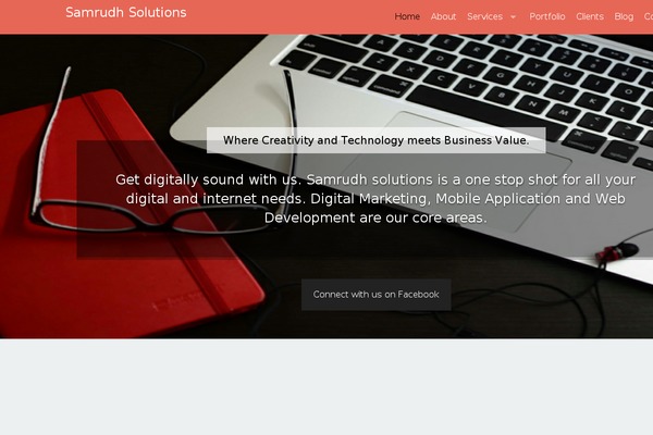 Story theme site design template sample