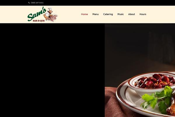 Capella theme site design template sample