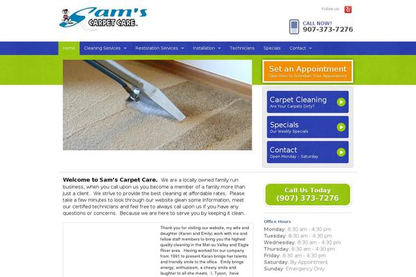 Site501 theme site design template sample