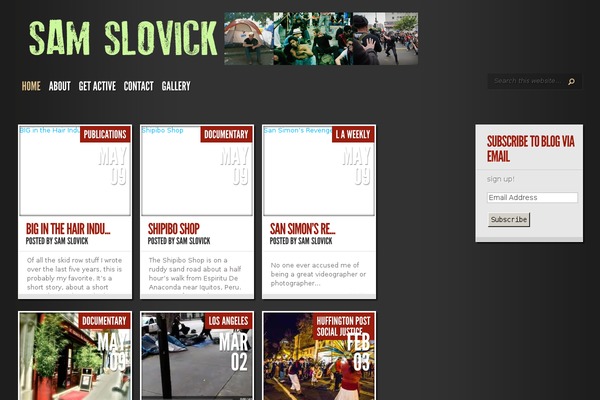 TheStyle theme site design template sample